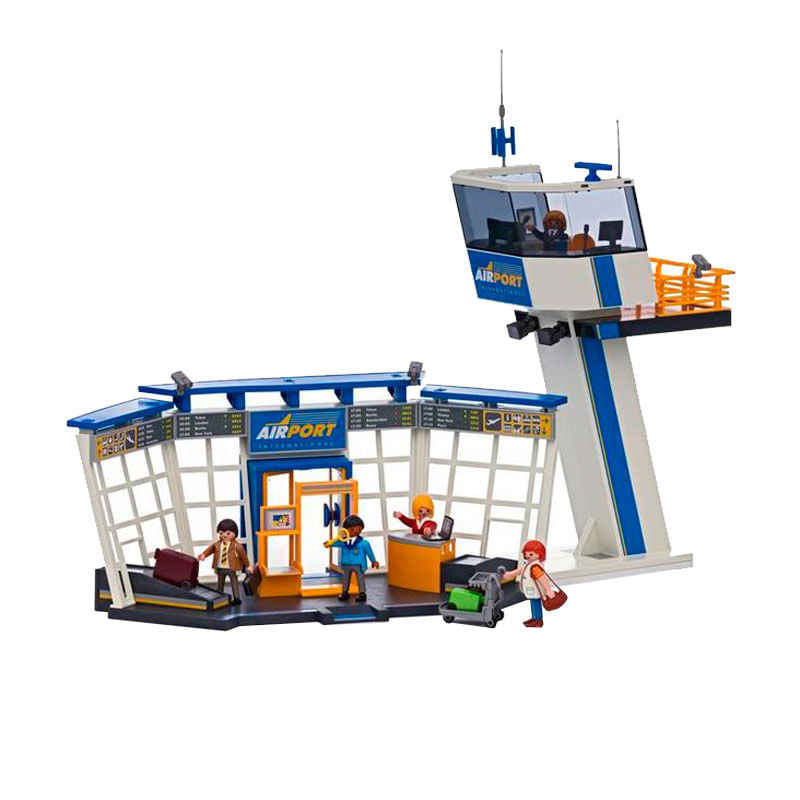 Playmobil-Torre-de-Control-y-Aeropuerto_1