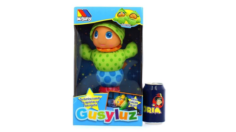 Comprar Molto Peluche Gusy Luz dos caras verde, Juguete Infantil