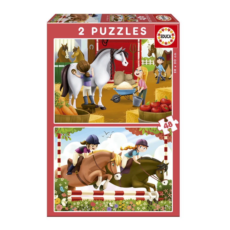 Puzzles-2x48-Pzs-Equitacion