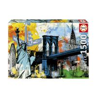 Puzzle 1500 Piezas Nueva York Collage