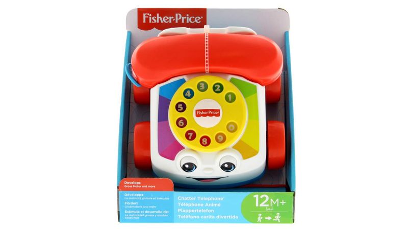 Comprar Fisher-Price Teléfono carita divertida, juguete educativo