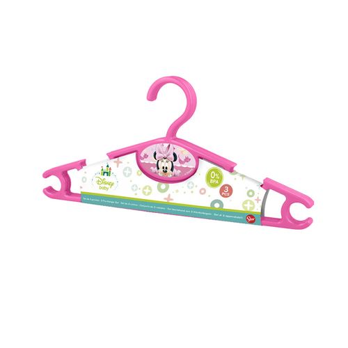 Pack 3 perchas Minnie Mouse
