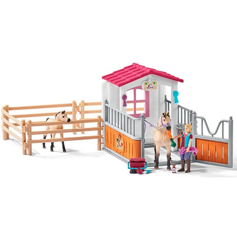 Figuras-Cuadra-con-Caballos-Arabes-y-Cuidadora_1