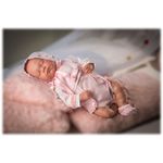 Reborn-Bebe-Leo-Dormido-con-Traje-Rosa