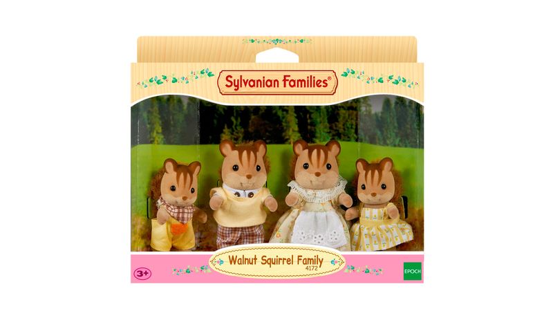 Sylvanian Families - Familia Gatos Rayas