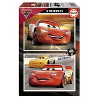 Cars 3 Puzzle 2x48 Piezas