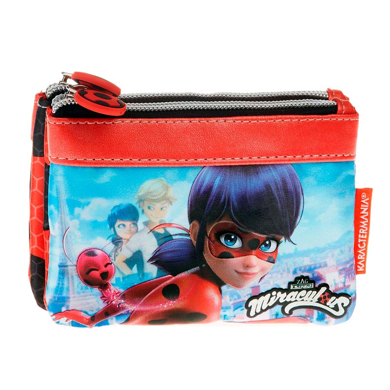 Ladybug-Monedero-Cuadrado-Marinette