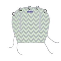 Toldo para sillitas de paseo Zigzag Verde menta/gris