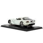 Coche-Miniatura-Dodge-Viper-SRT-Peana-y-caja-Escala-1-32-Plus