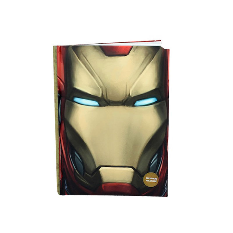 Libreta-Iron-Man-con-luz