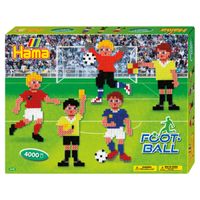 Hama Beads Caja de Regalo Fútbol