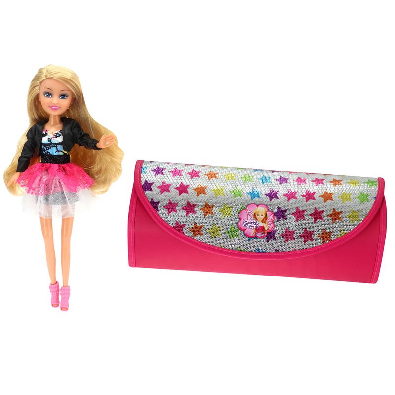 Muñeca-Sparkle-Girl-con-Bolso