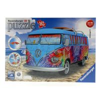 Puzzle 3D Furgoneta Volkswagen Hippie