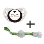 Pack-Chupete-silicona---cadena-portachupete-12m--Pinguino