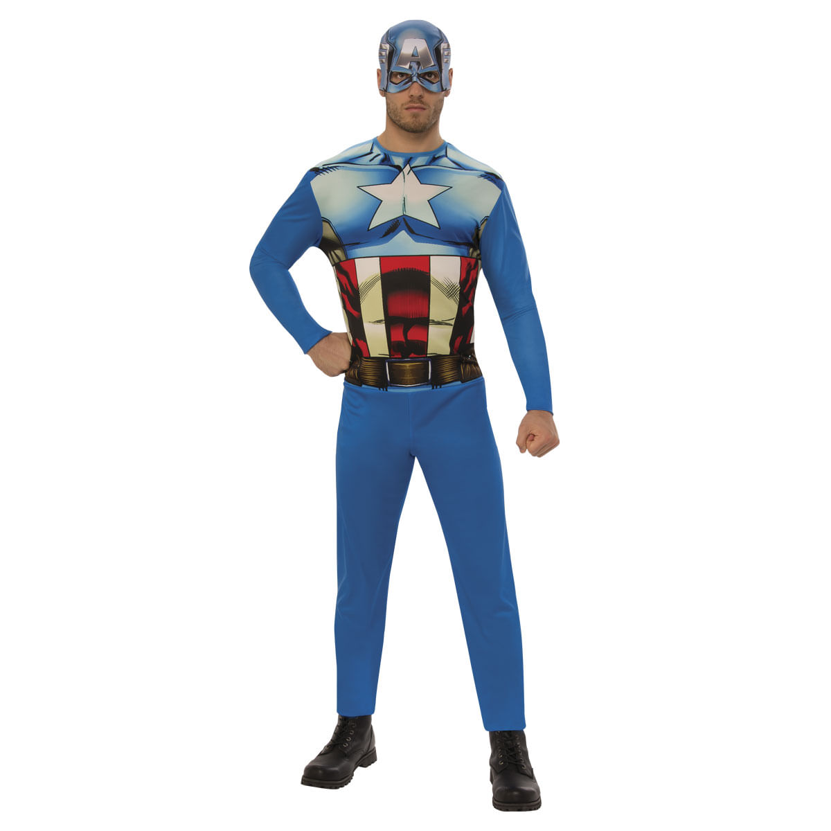 Ahorro amistad sátira Capitán América Disfraz Adulto