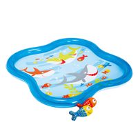Piscina Infantil Tiburones con Pulverizador