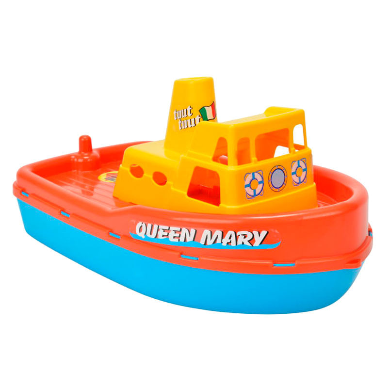 Barca-con-Sonido-Queen-Mary-Naranja
