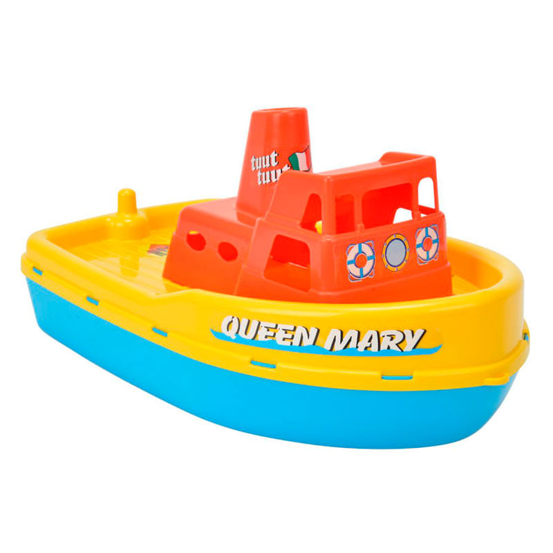 Barca-con-Sonido-Queen-Mary-Amarilla
