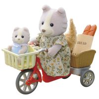 Sylvanian Families Pedaleando con Mamá