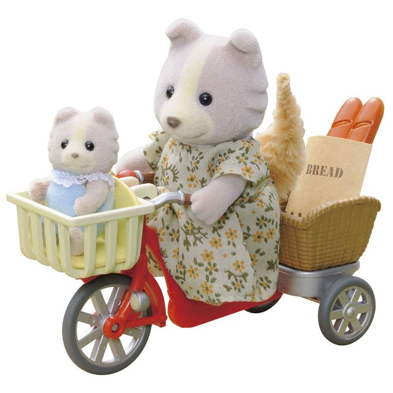 Sylvanian-Families-Pedaleando-con-Mama