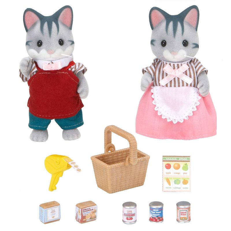 Sylvanian-Families-Propietarios-del-Supermercado