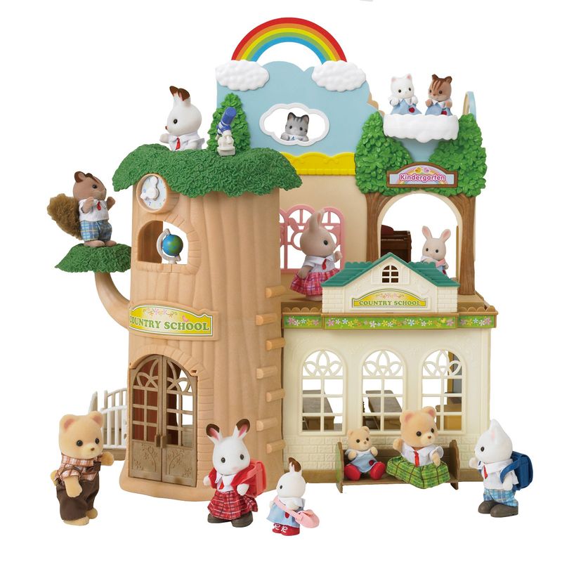 Sylvanian-Families-Escuela-Arbol-Country
