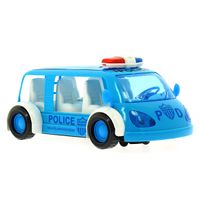 Vehículo de Policia Infantil Salva Obstáculos Azul
