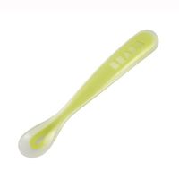 Cuchara silicona aprendizaje Neón 4m+