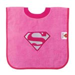Babero-con-cuello-camiseta-Supergirl