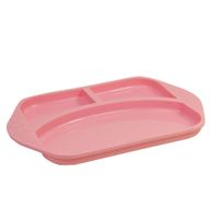 Plato silicona con compartimentos Pink