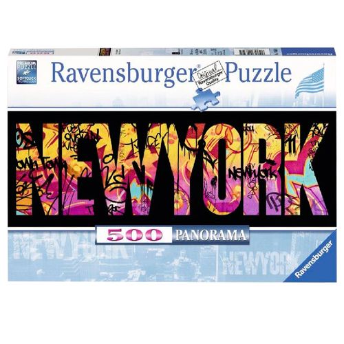 Puzzle panorama graffiti New York 500 piezas