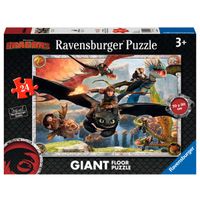 Puzzle de los Dragones voladores de 24 piezas