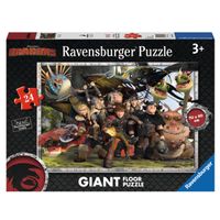 Puzzle de los Dragones de 24 piezas