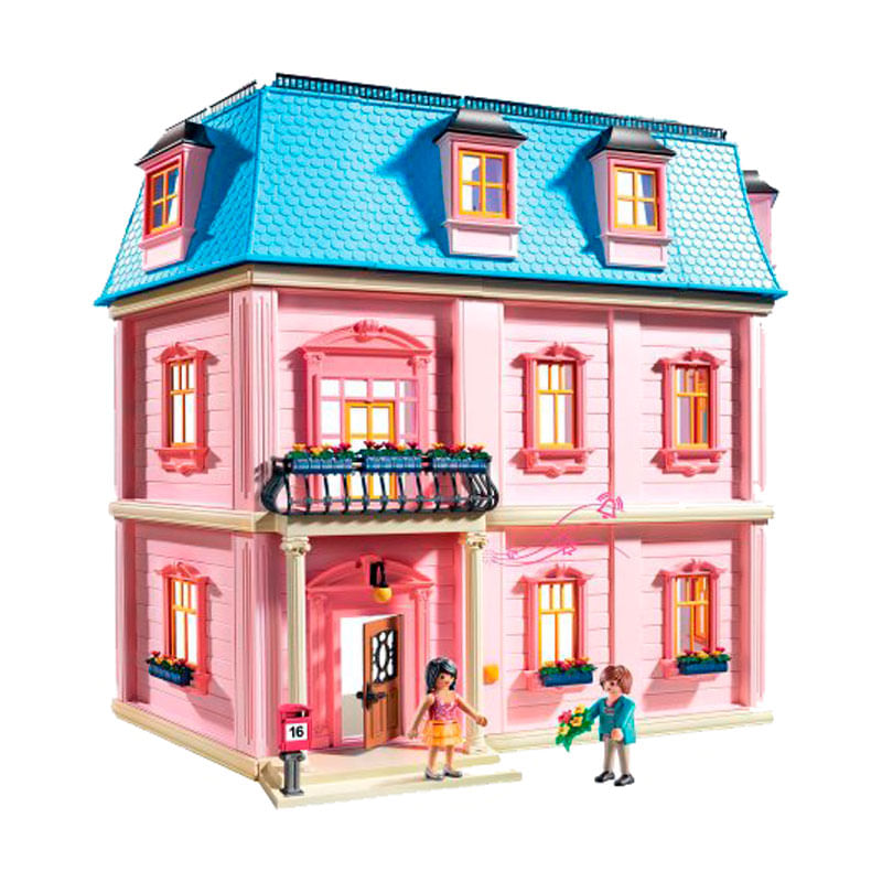 Gato de salto Corroer Posdata Playmobil Dollhouse Casa de Muñecas Romántica