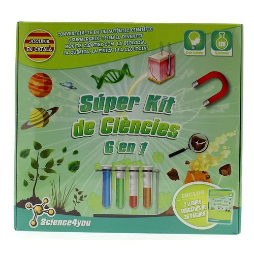 Súper Kit de Ciencia 6 en 1 en Catalán