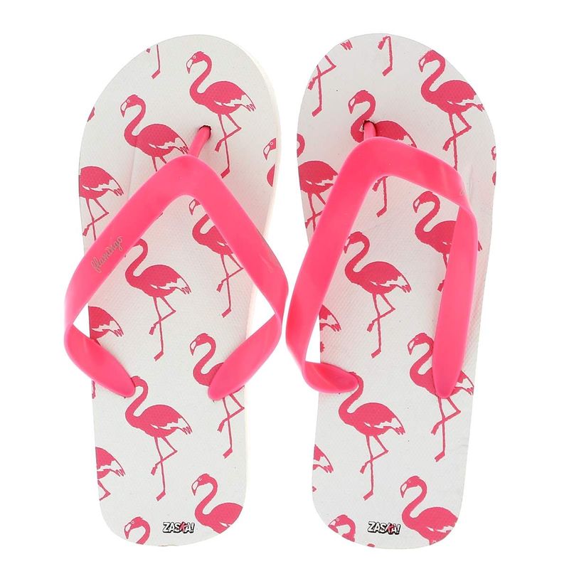Chanclas-de-Verano-Flamingos-Rosas