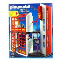 Playmobil Estación de Bomberos con Alarma
