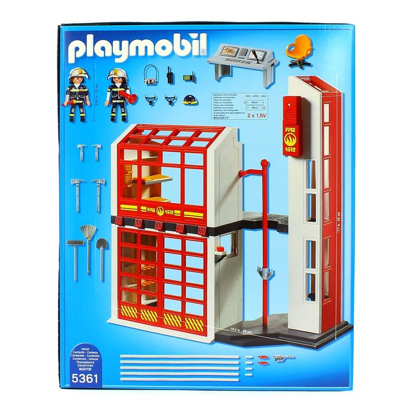 Playmobil-Estacion-de-Bomberos-con-Alarma_3