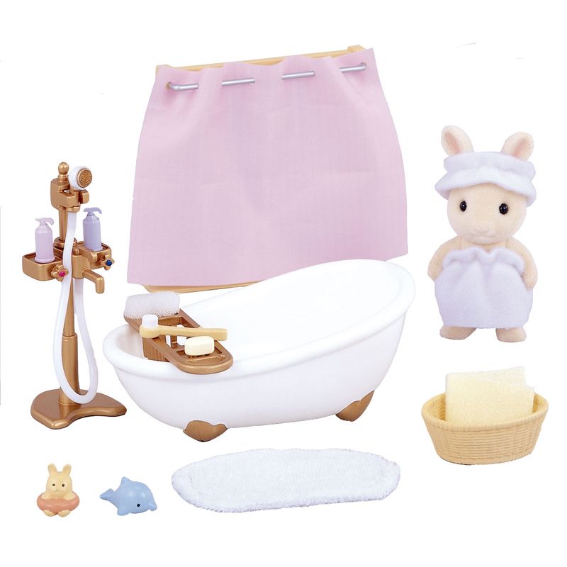 Sylvanian-Families-Set-de-Baño-y-Ducha