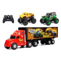 Set Camión RC Monster Jam Truck Carrier