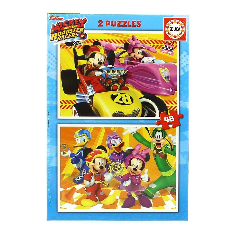 Mickey-y-Los-Superpilotos-2-Puzzles-de-48-Piezas