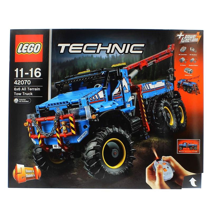 Lego-Technic-Camion-Grua-Todoterremo-6-x-6