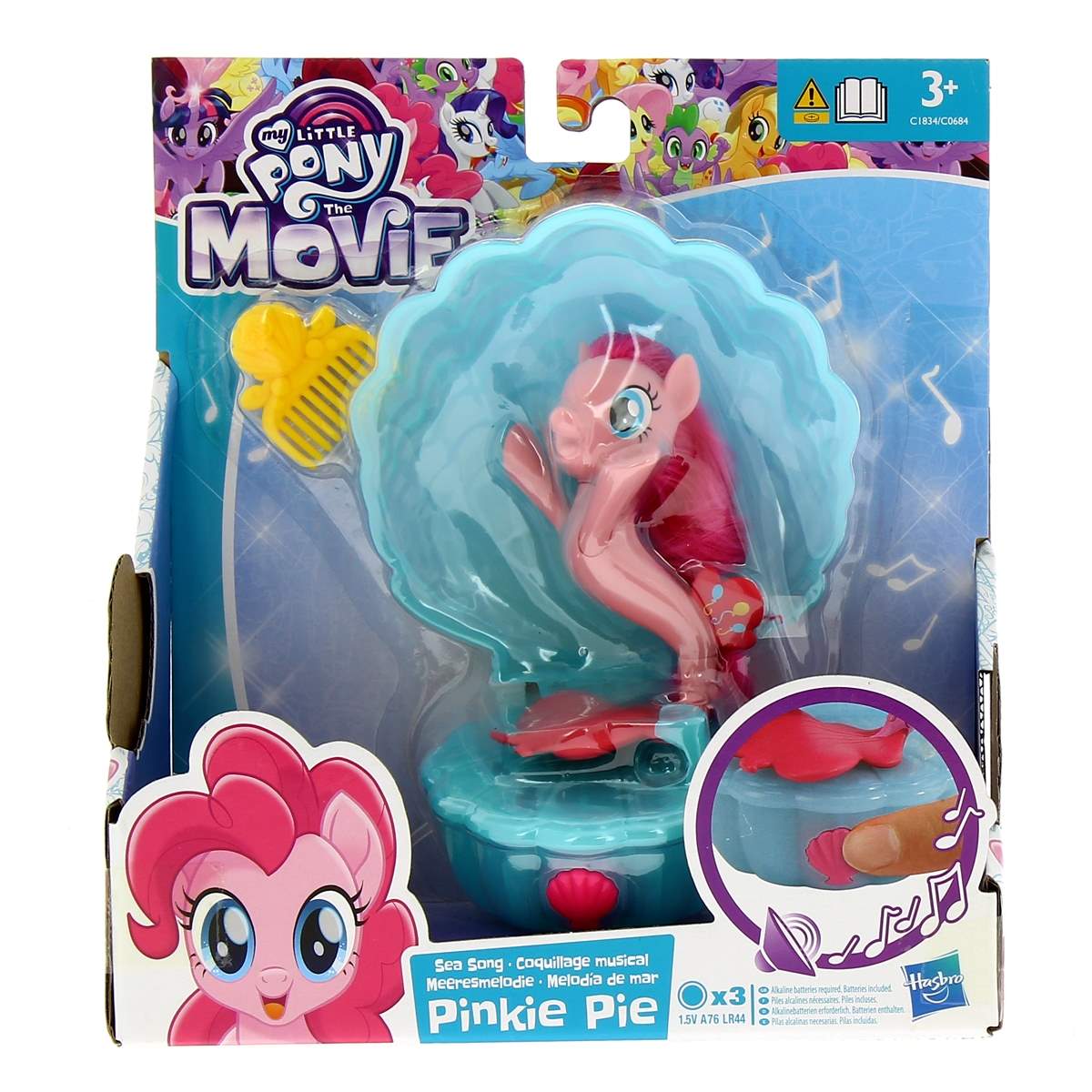 Servicio estudiante universitario Pelágico My Little Pony Canción de Mar con Pinkie Pie