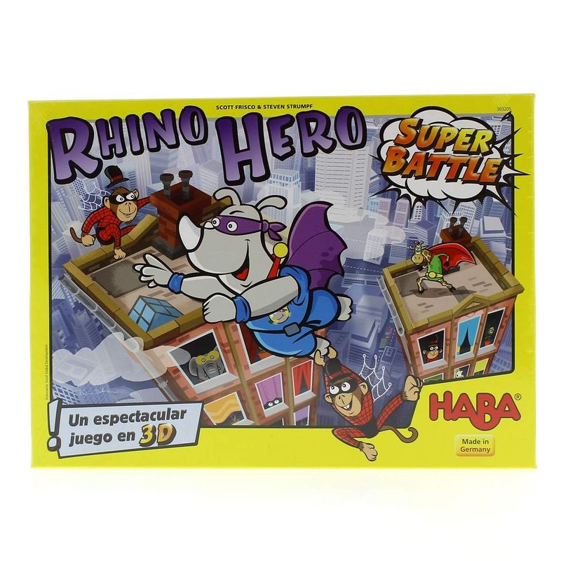 Juego-Rhino-Hero-Super-Batlle