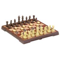 Juego Ajedrez y Damas Magnético