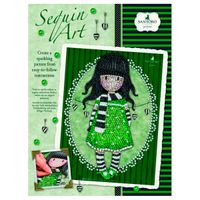 Gorjuss Sequin Art The Scarf