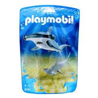 Playmobil Family Fun Tiburón Martillo y Bebé