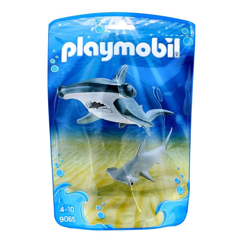 Playmobil-Family-Fun-Tiburon-Martillo-y-Bebe