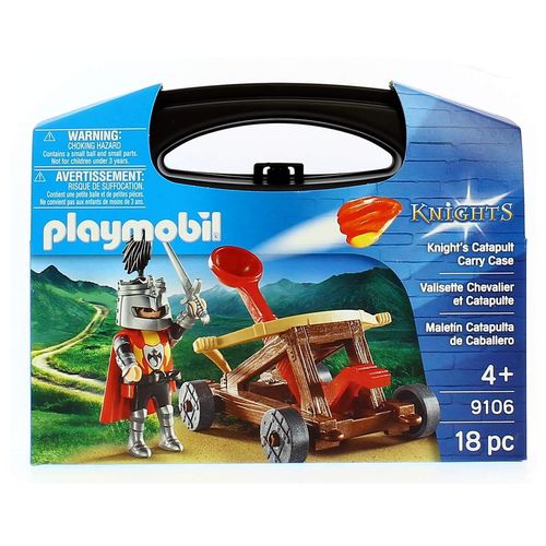 Playmobil Knights Maletín Catapulta de Caballero