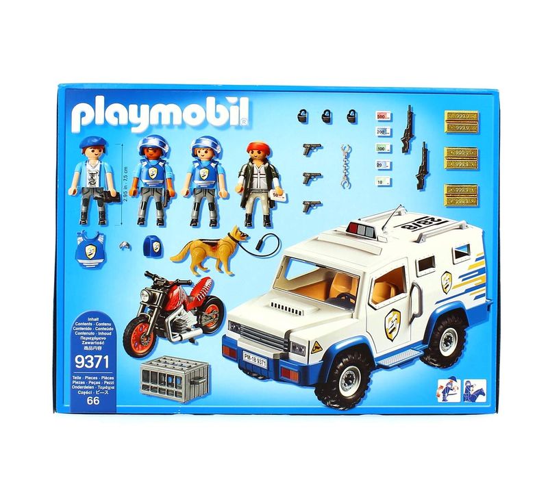 Coche blindado playmobil on sale